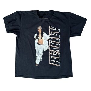 Aaliyah Graphic Tee – Women’s XL (Streetwear / Y2K Vibe)